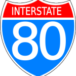 Interstate Verkehrszeichen USA