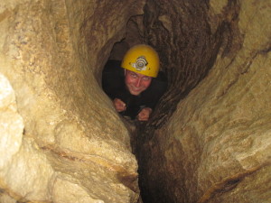 Caving in Waitomo